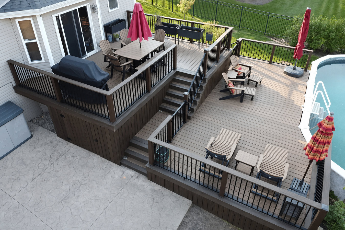 Multi-level decks